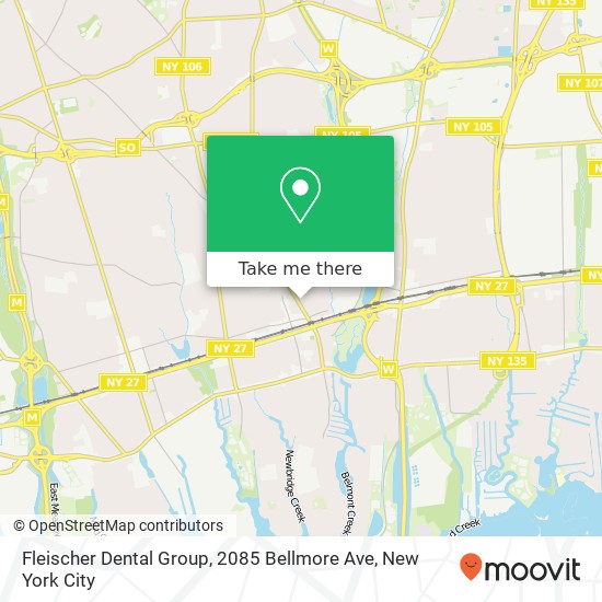 Fleischer Dental Group, 2085 Bellmore Ave map