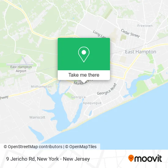 9 Jericho Rd map