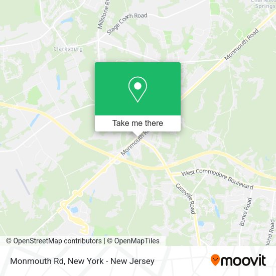 Monmouth Rd, Millstone Twp, NJ 08510 map