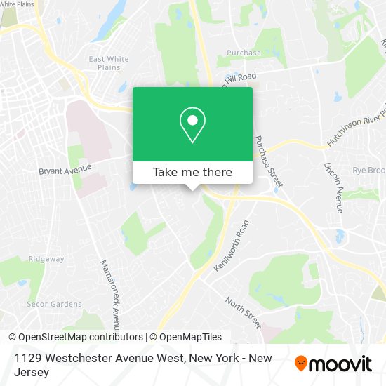 Mapa de 1129 Westchester Avenue West