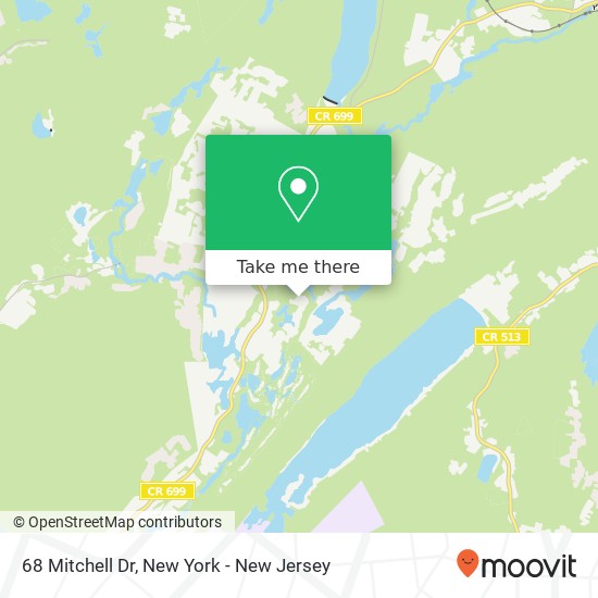 68 Mitchell Dr, Oak Ridge, NJ 07438 map