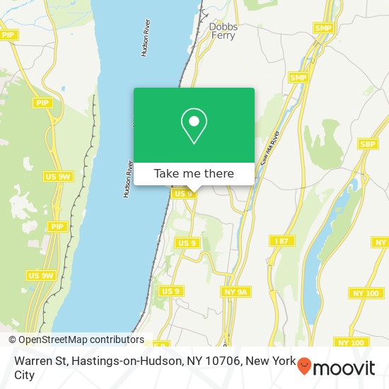 Warren St, Hastings-on-Hudson, NY 10706 map