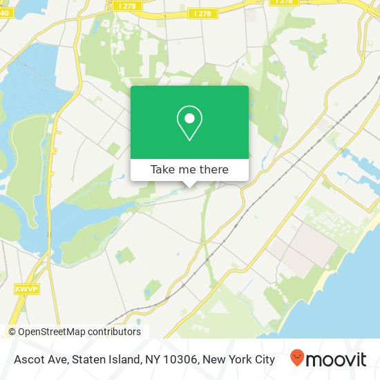 Ascot Ave, Staten Island, NY 10306 map