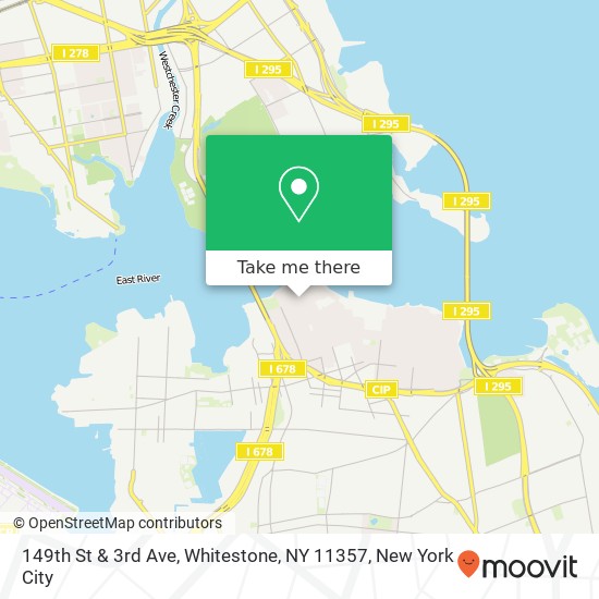 Mapa de 149th St & 3rd Ave, Whitestone, NY 11357