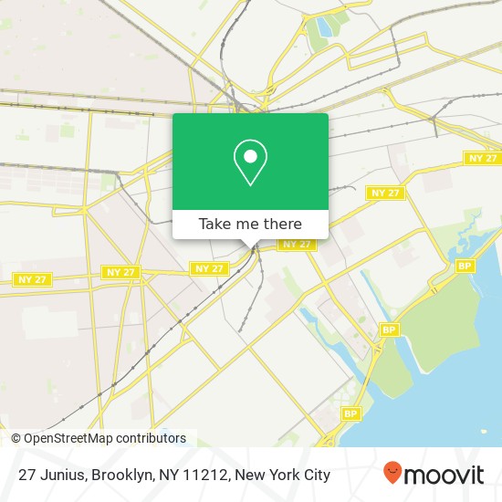 27 Junius, Brooklyn, NY 11212 map