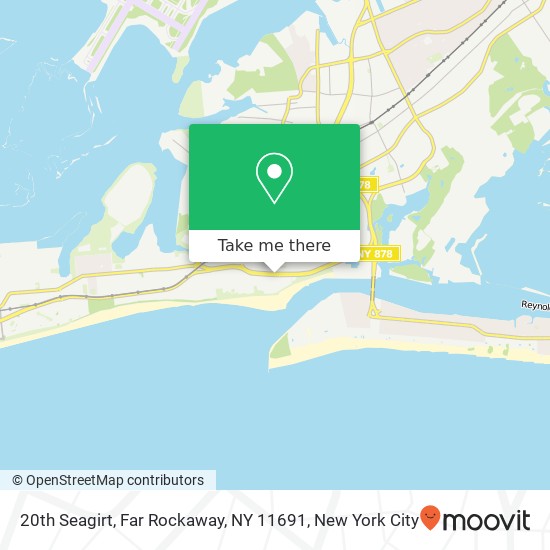 20th Seagirt, Far Rockaway, NY 11691 map