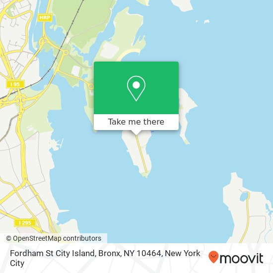 Fordham St City Island, Bronx, NY 10464 map