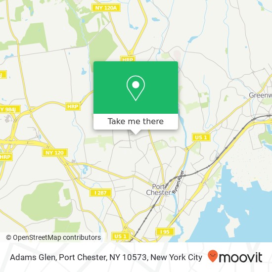 Adams Glen, Port Chester, NY 10573 map