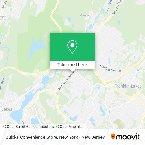 Quicks Convenience Store map