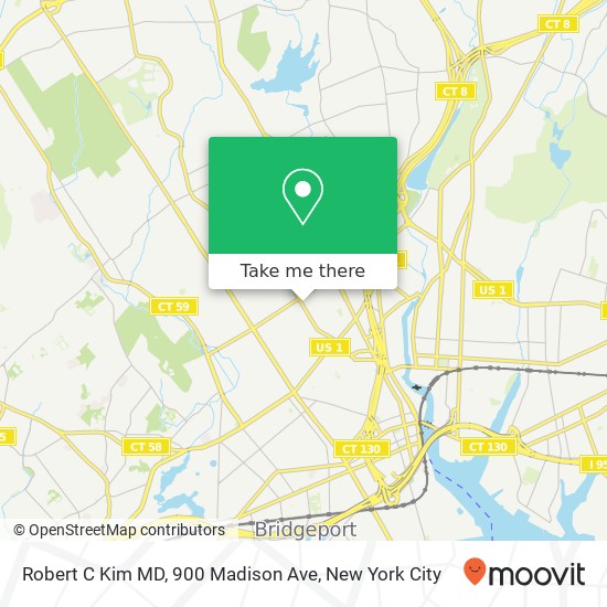 Mapa de Robert C Kim MD, 900 Madison Ave