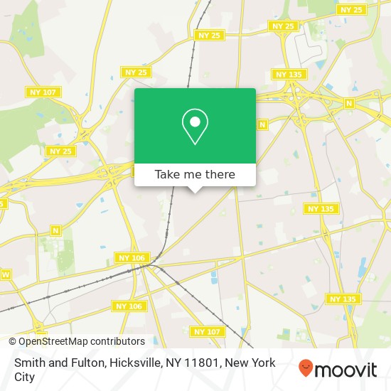 Mapa de Smith and Fulton, Hicksville, NY 11801