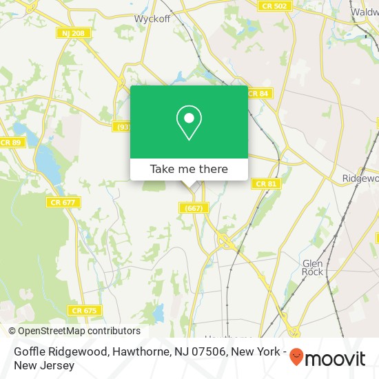 Goffle Ridgewood, Hawthorne, NJ 07506 map