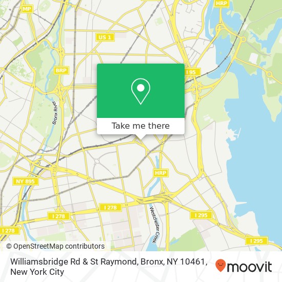 Williamsbridge Rd & St Raymond, Bronx, NY 10461 map