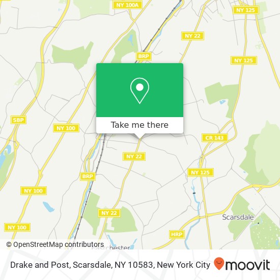 Mapa de Drake and Post, Scarsdale, NY 10583