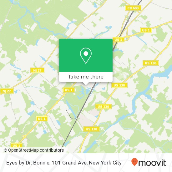 Mapa de Eyes by Dr. Bonnie, 101 Grand Ave