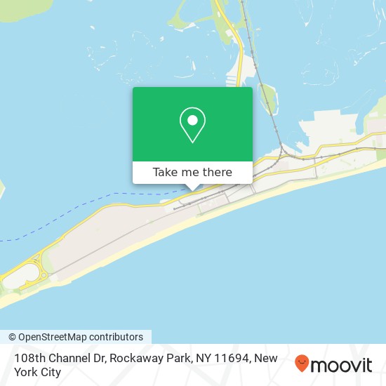 108th Channel Dr, Rockaway Park, NY 11694 map