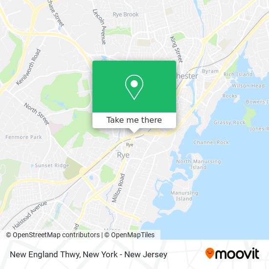 Mapa de New England Thwy