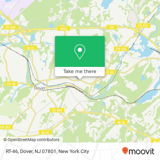 RT-46, Dover, NJ 07801 map