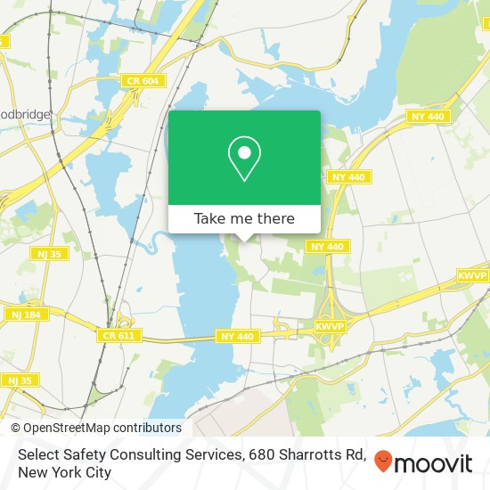 Mapa de Select Safety Consulting Services, 680 Sharrotts Rd