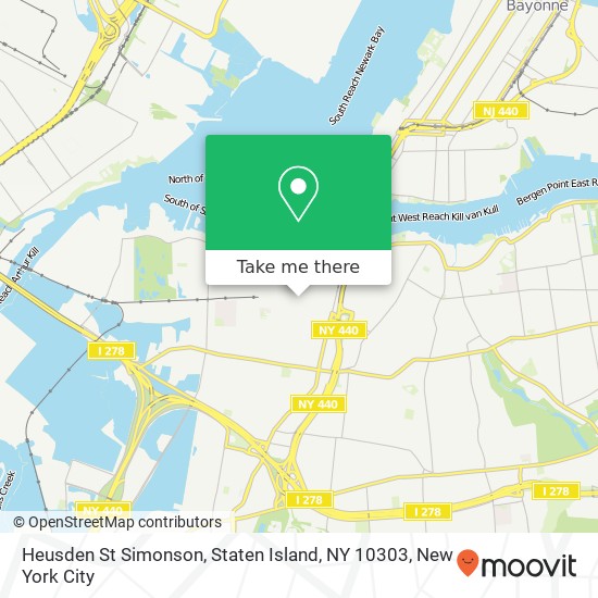 Heusden St Simonson, Staten Island, NY 10303 map