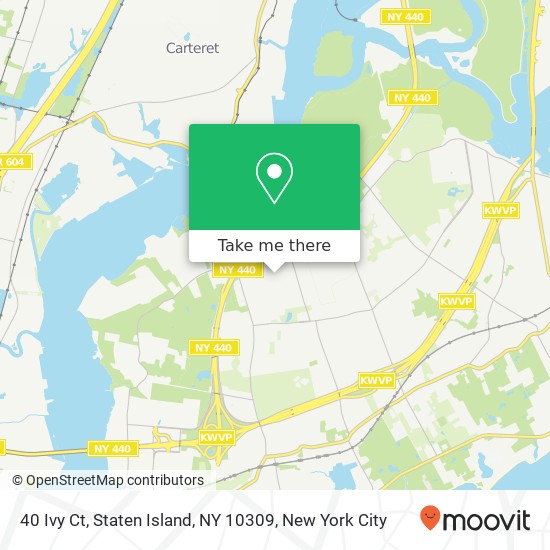 40 Ivy Ct, Staten Island, NY 10309 map