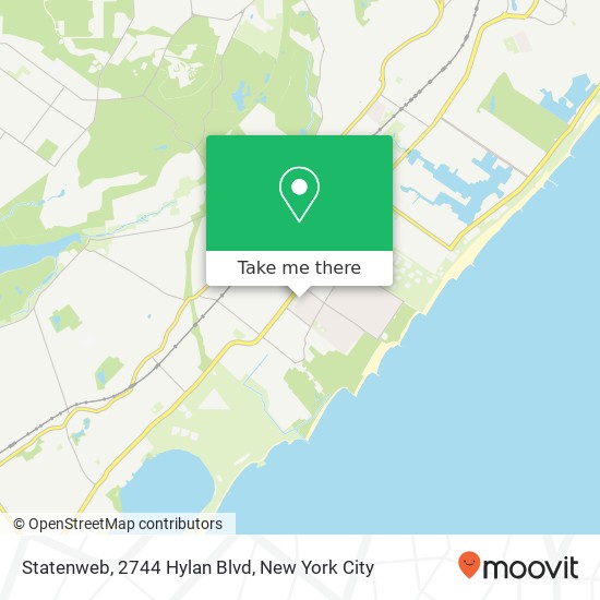 Statenweb, 2744 Hylan Blvd map