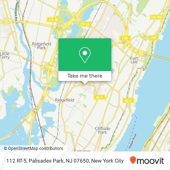 112 RT-5, Palisades Park, NJ 07650 map