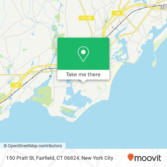 150 Pratt St, Fairfield, CT 06824 map