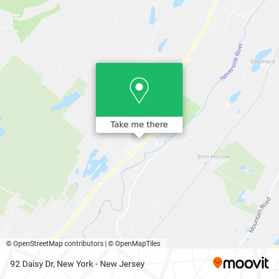 92 Daisy Dr, Port Jervis, NY 12771 map