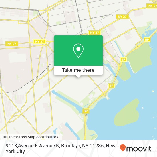 9118,Avenue K Avenue K, Brooklyn, NY 11236 map