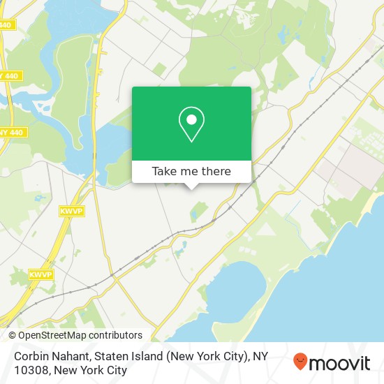Corbin Nahant, Staten Island (New York City), NY 10308 map