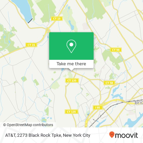 AT&T, 2273 Black Rock Tpke map