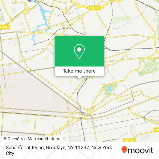 Schaefer at Irving, Brooklyn, NY 11237 map