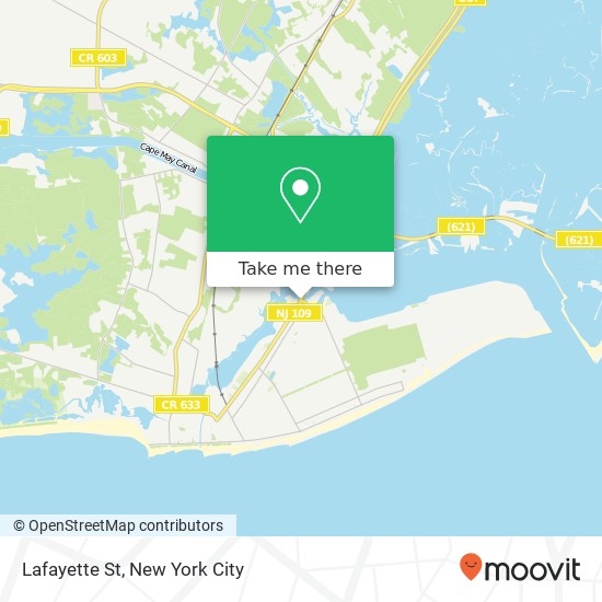 Mapa de Lafayette St, Cape May, NJ 08204