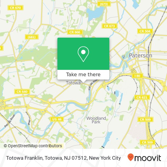 Totowa Franklin, Totowa, NJ 07512 map