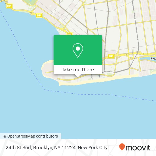 24th St Surf, Brooklyn, NY 11224 map