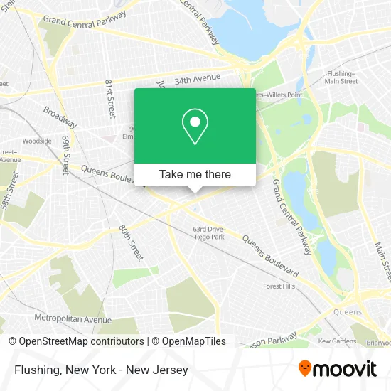 Flushing map