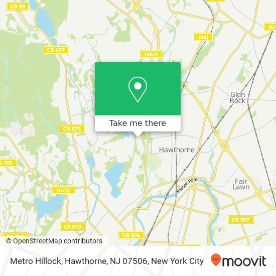 Metro Hillock, Hawthorne, NJ 07506 map