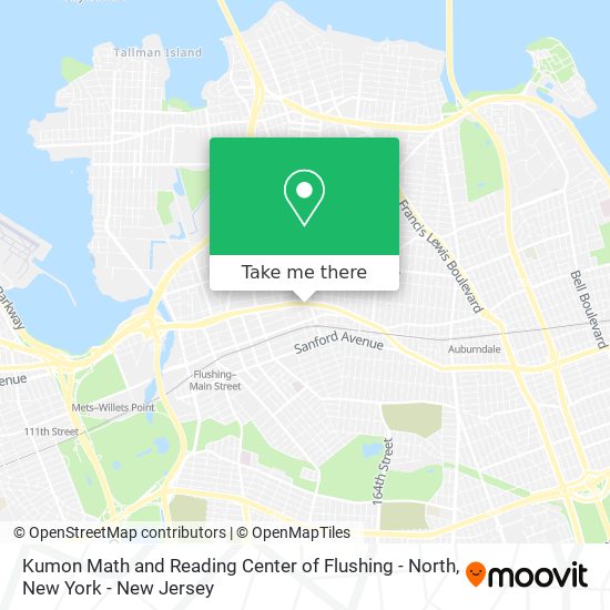 Kumon Math and Reading Center of Flushing - North map