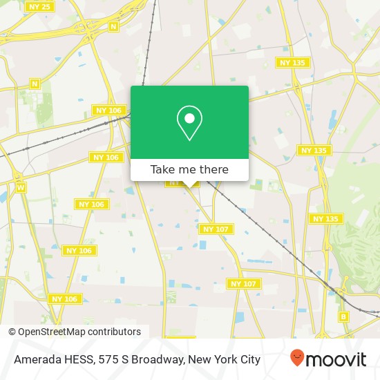 Mapa de Amerada HESS, 575 S Broadway