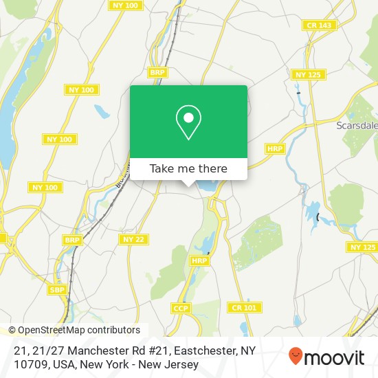 21, 21 / 27 Manchester Rd #21, Eastchester, NY 10709, USA map