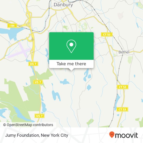 Jumy Foundation map