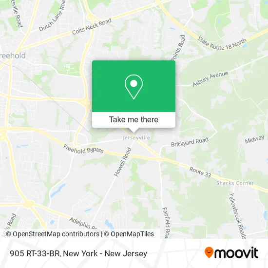 905 RT-33-BR map