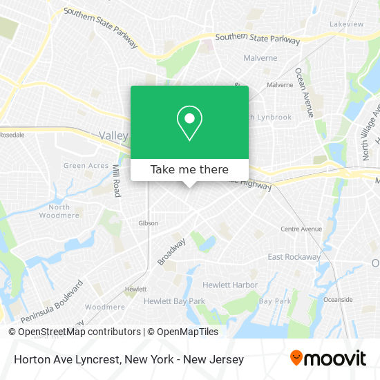 Horton Ave Lyncrest map