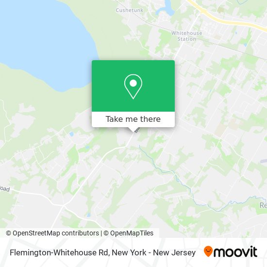 Flemington-Whitehouse Rd map