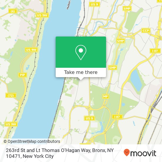 Mapa de 263rd St and Lt Thomas O'Hagan Way, Bronx, NY 10471