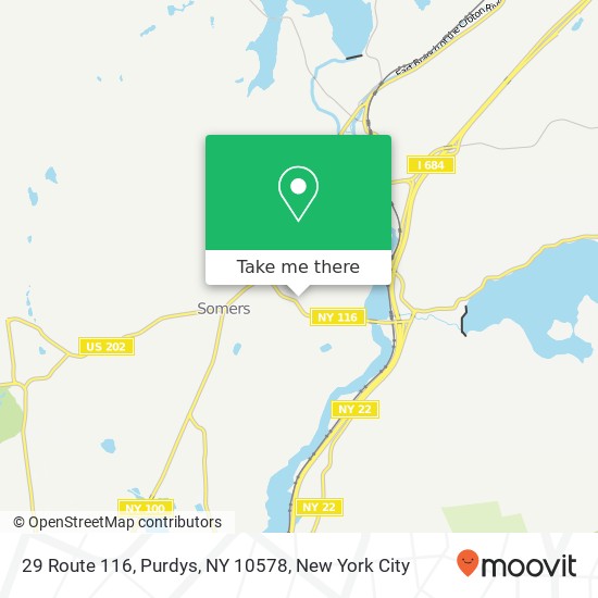 29 Route 116, Purdys, NY 10578 map