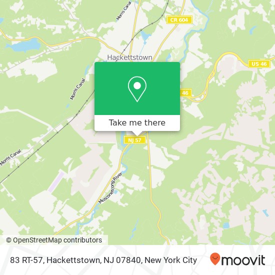 83 RT-57, Hackettstown, NJ 07840 map