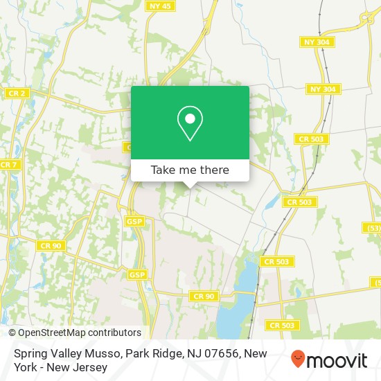 Spring Valley Musso, Park Ridge, NJ 07656 map