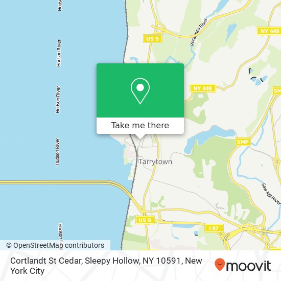 Cortlandt St Cedar, Sleepy Hollow, NY 10591 map